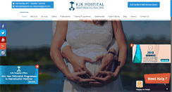 Desktop Screenshot of kjkhospital.com